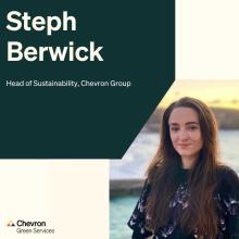 Meet our podcast host Steph Berwick, Group Head of Sustainability