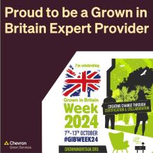 Chevron Green Services supports Grown in Britain week 